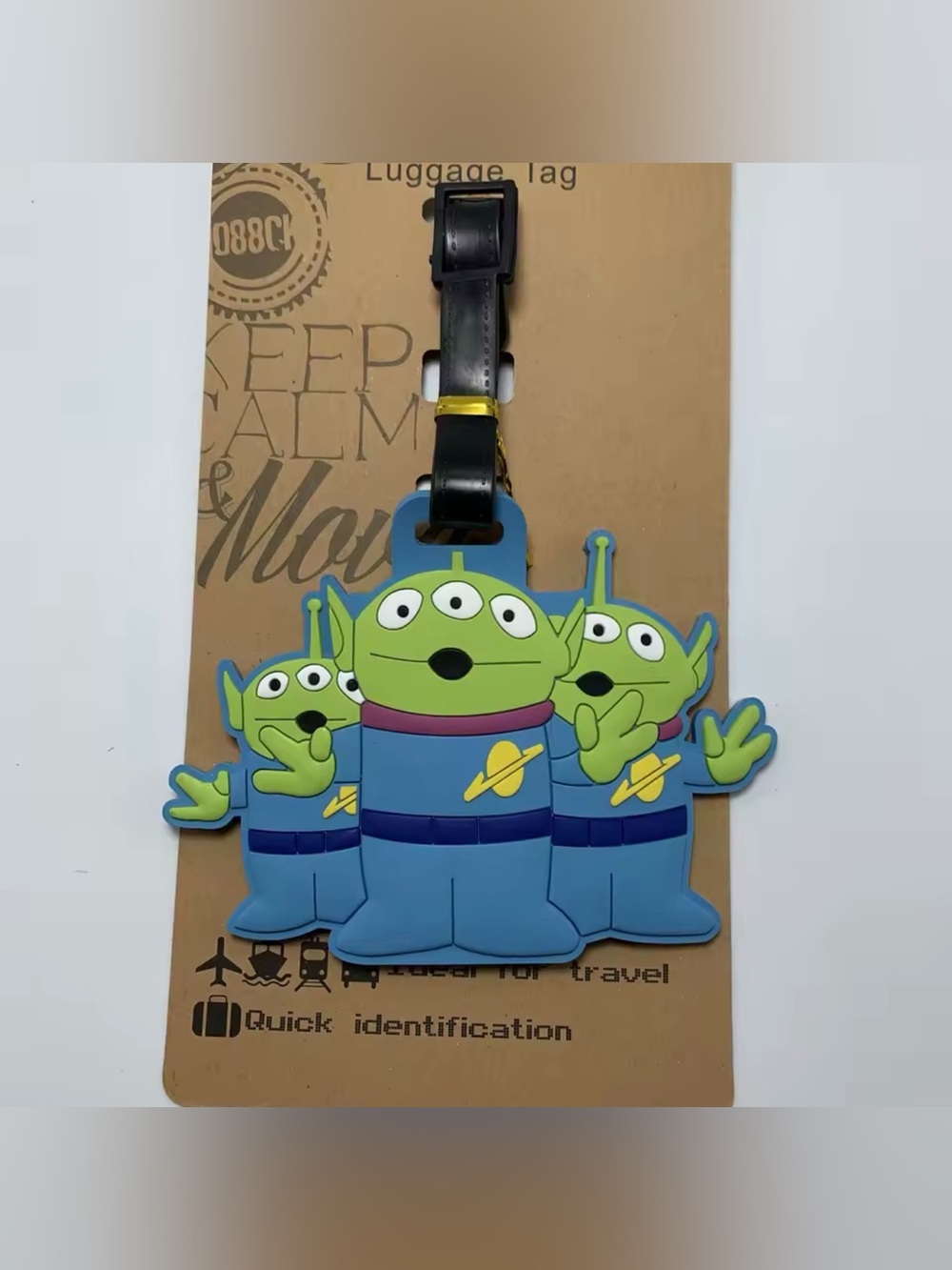 Alien Luggage Tag